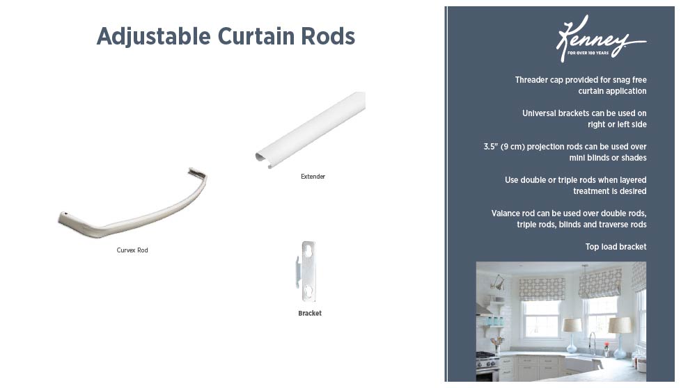 Adjustable Curtain Rods